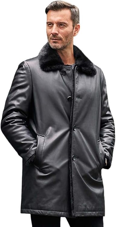 cowhide fur jacket