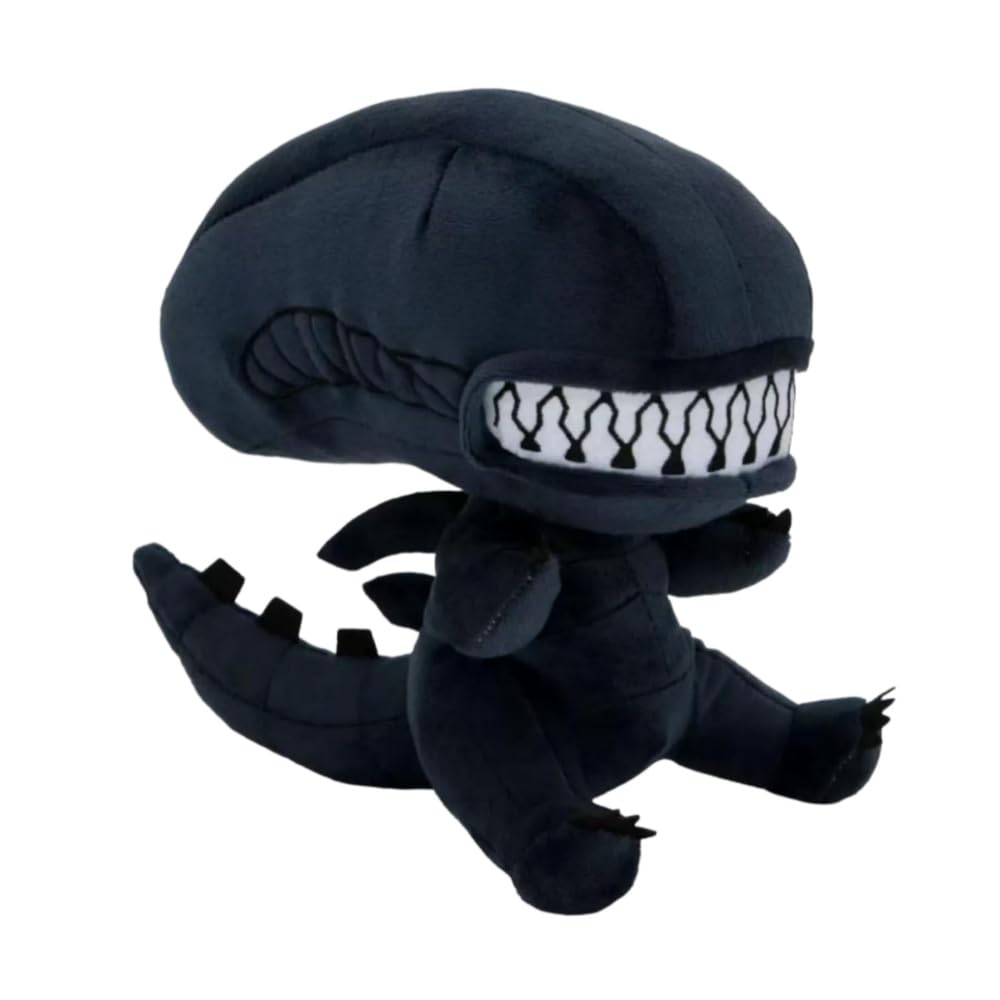22cm Alien Xenomorph Plush, Alien Movie Collectible Soft Toy, Horror Movie Merchandise for Fans, Cute but Creepy Stuffed Animal for Adults Teens