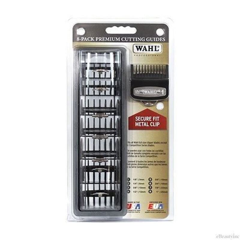 Replacement for fits Wahl Pro 8 Pack Cutting Guides Metal Clips 3171-500