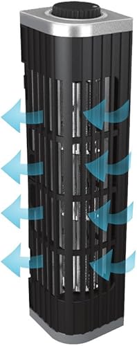 Miniatura 2 de Vantec LapCool CrossFlow - Ventilador para portátil/tableta/teléfono inteligente/usuario con bus USB (VCF-100-BK), color negro