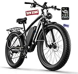 (26' V7 White) EBike,Electric Bike for Adults, 2000W Peak 2500W, 52V 32Ah Battery,...
