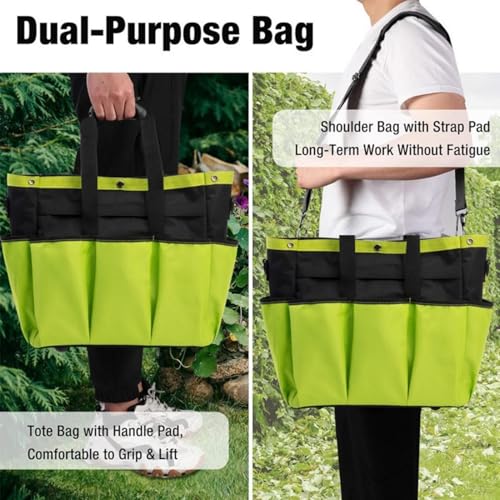 Sac de jardinage multipoches en polyester imperméable - 6