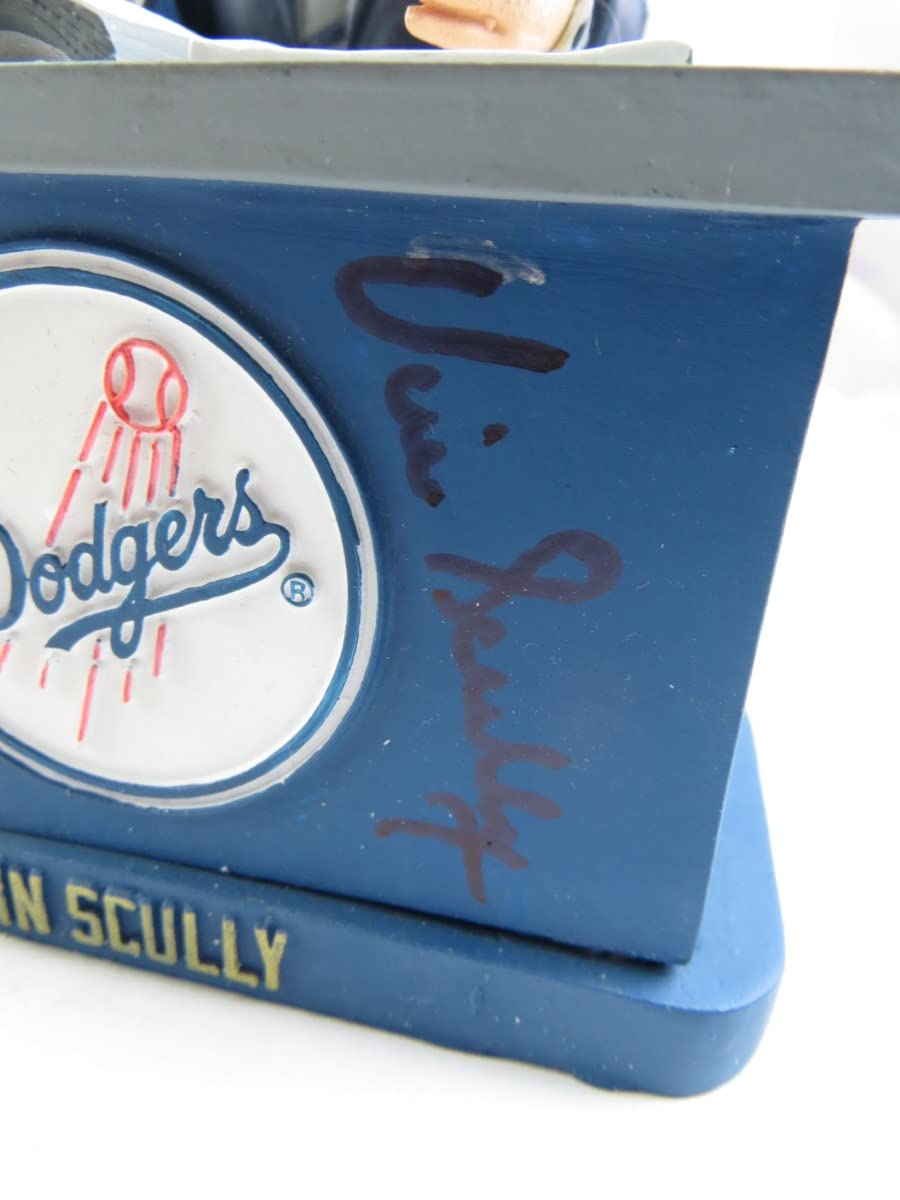 Vin Scully Signed Autographed Bobblehead Los Angeles Dodgers