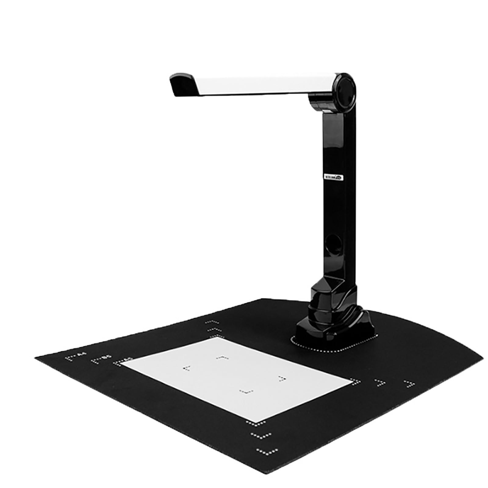 Scanner per Documenti Portatile, Scanner per Libri con Luce Riempimento a LED, 12 Milioni Pixel, Formato A3/A4, Messa a Fuoco Fissa Automatica, Scansione Fisica, Utilizzato in Sale Aziendali