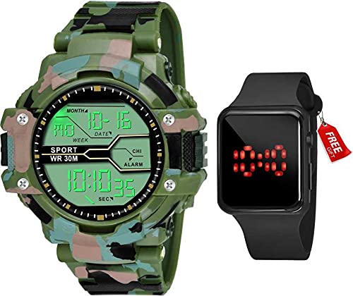 SELLORIA Brand - A Shockproof Waterproof Digital Sports Watch for Mens Kids Sports Watch for Boys - Military Army Watch for Men,Kids (B09D9T76P8) Amazon Price History, Amazon Price Tracker