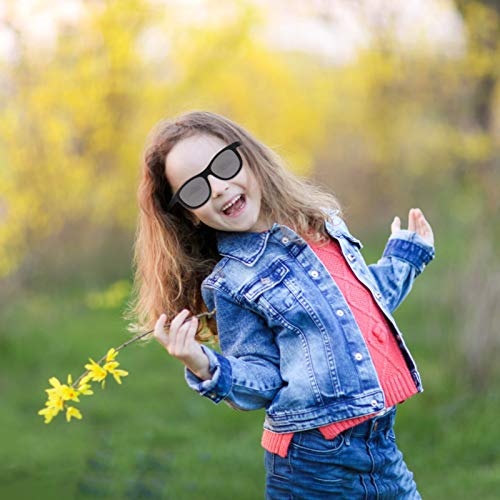 ABOOFAN Crianças Óculos De Sol De Silicone de Borracha Flexível Quadro Óculos de Proteção UV Óculos