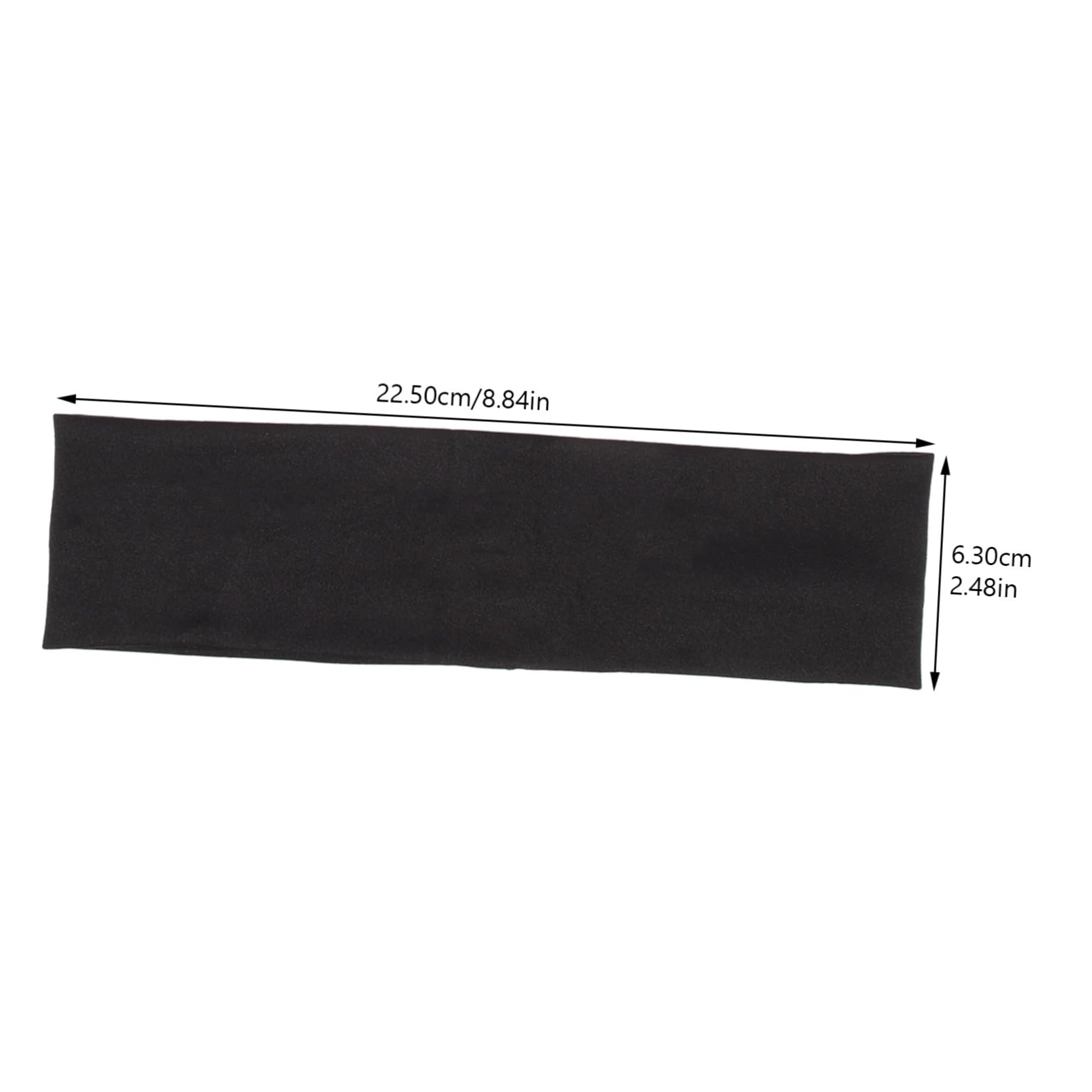 TOYANDONA Diadema Antideslizante Para Yoga Y Correr De Oscuro Banda De Sudor Elástica Y Transpirable Para Mujer Y Niña 6 Piezas X 4