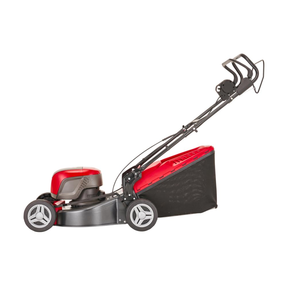 Stiga SP185 Li Kit - Cortacésped a batería, 48 V, 5 Ah, Ancho de Corte 46 cm, autopropulsado, recogedor de Hierba 60 l, Motor sin escobillas, para césped de hasta 400 m²