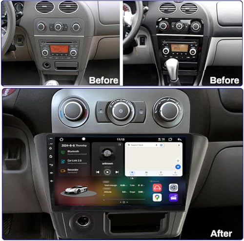 Autoradio 2 Din Android Lancer IX 2009 2010 2011 2012 2013 2014 2015 Navigation