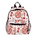 Rucksack für Jungen und Mädchen,Kinderschultasche für Kindergarten Vorschule Kleinkind Baby Kindergarten Reisetasche Paella-Muster