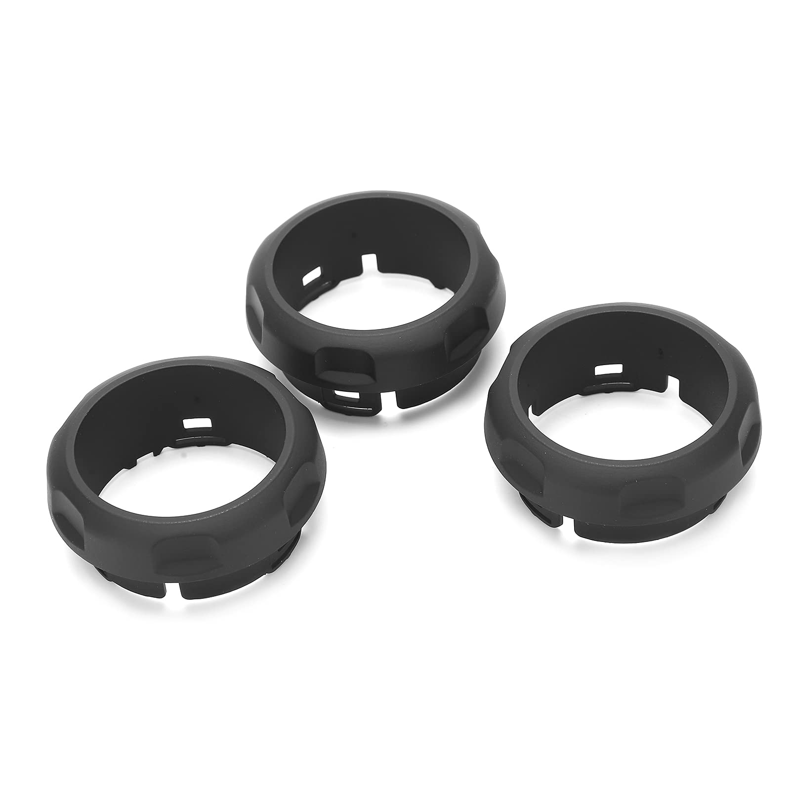 Couvercle de Bouton de Climatisation, Anneau de Bouton de Commutateur de Climatisation 3 Pièces pour Garniture de Bouton de Climatisation Discovery 4/Sport