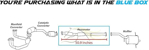 Miniatura 2 de Tubo resonador de escape para Subaru Impreza 2002-2005