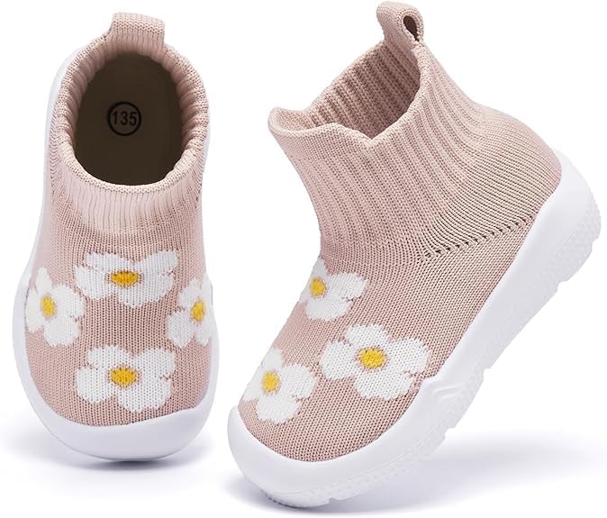 Toddler Sock Shoes Baby Walking Shoes Infant Slippers Boys & Girls Non-Slip Sneakers