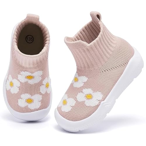MORENDL Toddler Sock Shoes Baby Walking Shoes Infant Slippers Boys & Girls Non-Slip Sneakers
