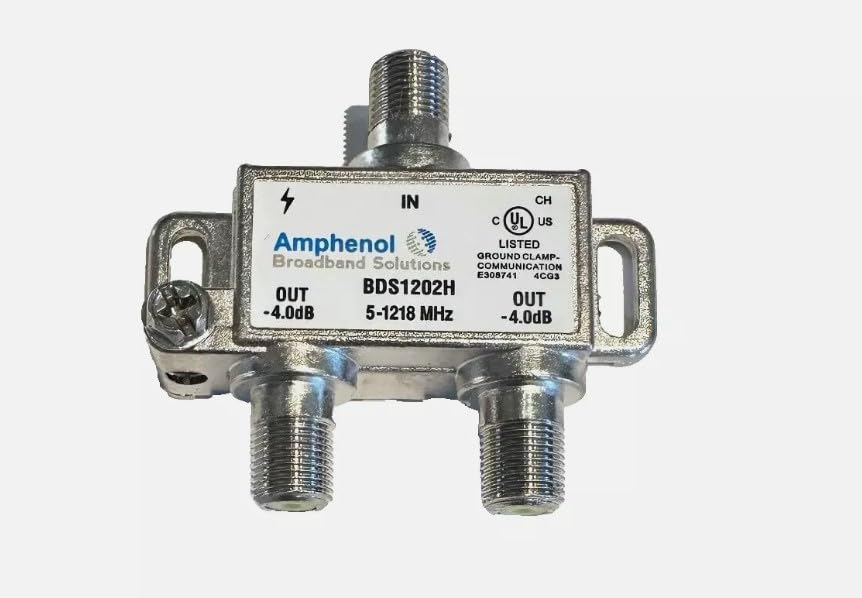 Amphenol Broadband Solutions 2 Way Digital Splitter BDS1202H New