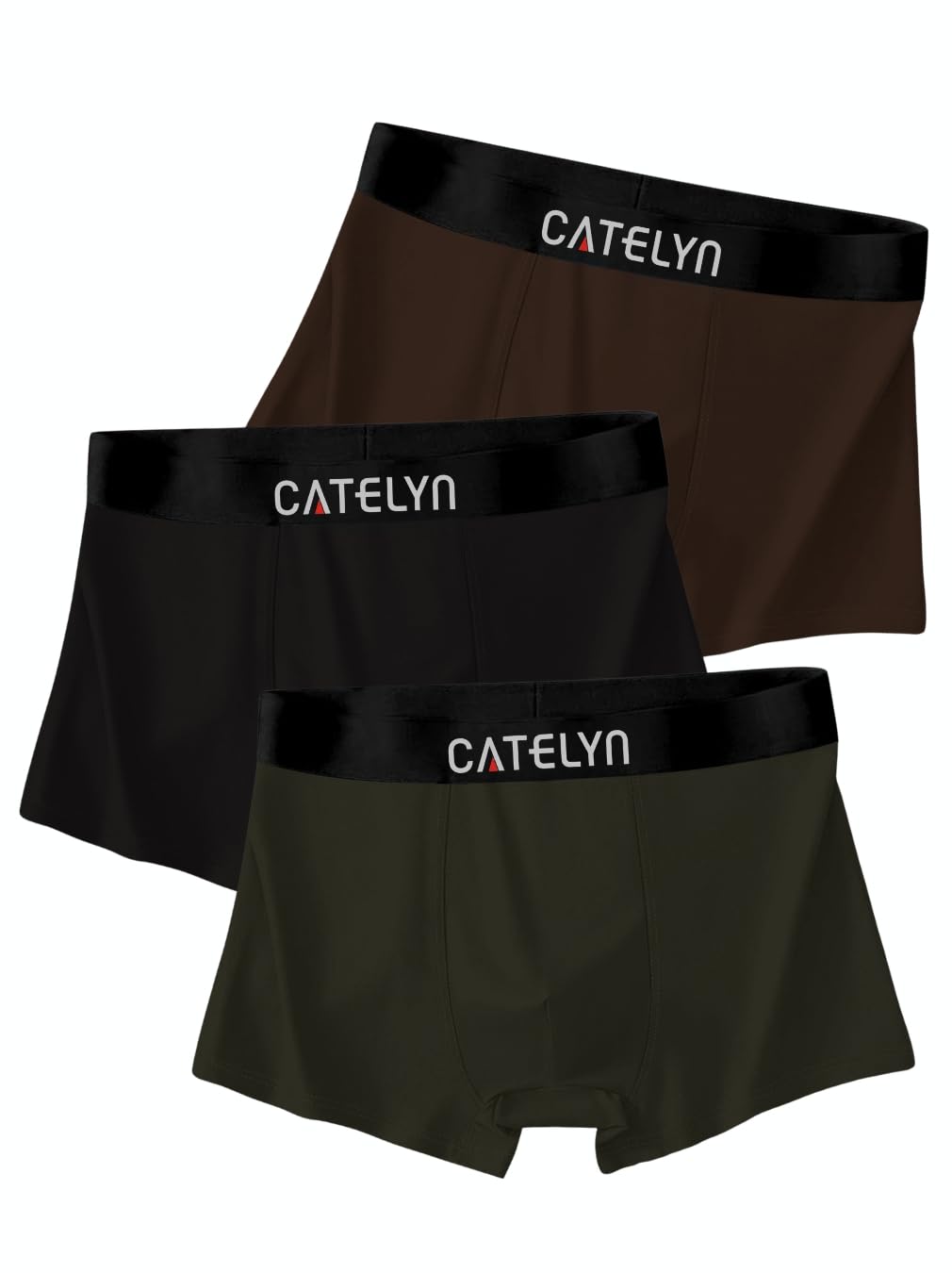 catelyn Men's Ultra Soft Nylon-Spandex Boxer Trunks | Breathable, Stretchable & Quick-Dry Innerwear | Comfortable Regular Fit(Pack of 3)-picture-55