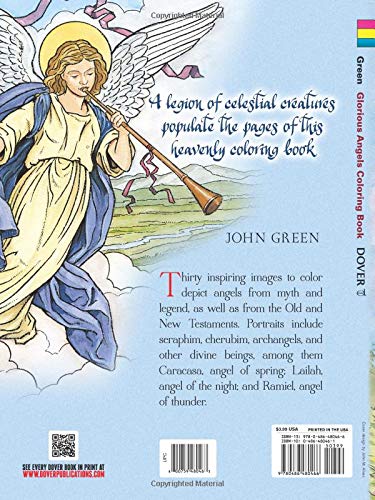 Glorious Angels Coloring Book