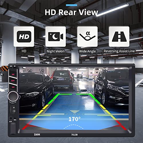 Hodozzy Autoradio Bluetooth 2 Din Carplay/Android