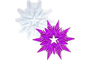 Christmas Snowflake Resin Molds Silicone for Epoxy Casting