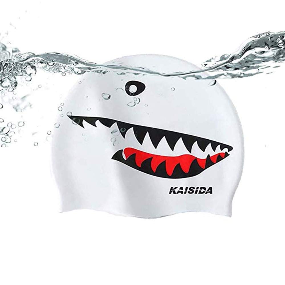 KAISIDA Silicone Swimming Cap, Swim Caps Bathing Cap to Keep Your Hair Dry Fit for Men & Women Adult Youth