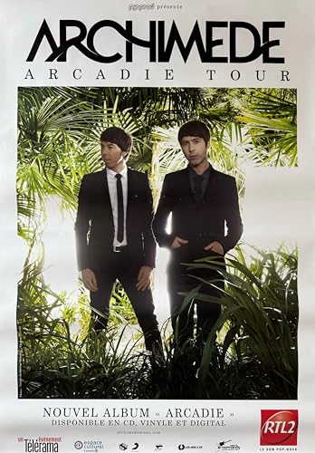 Affiche Archimede Arcadie Tour 70X100Cm pour decoration murale grand format