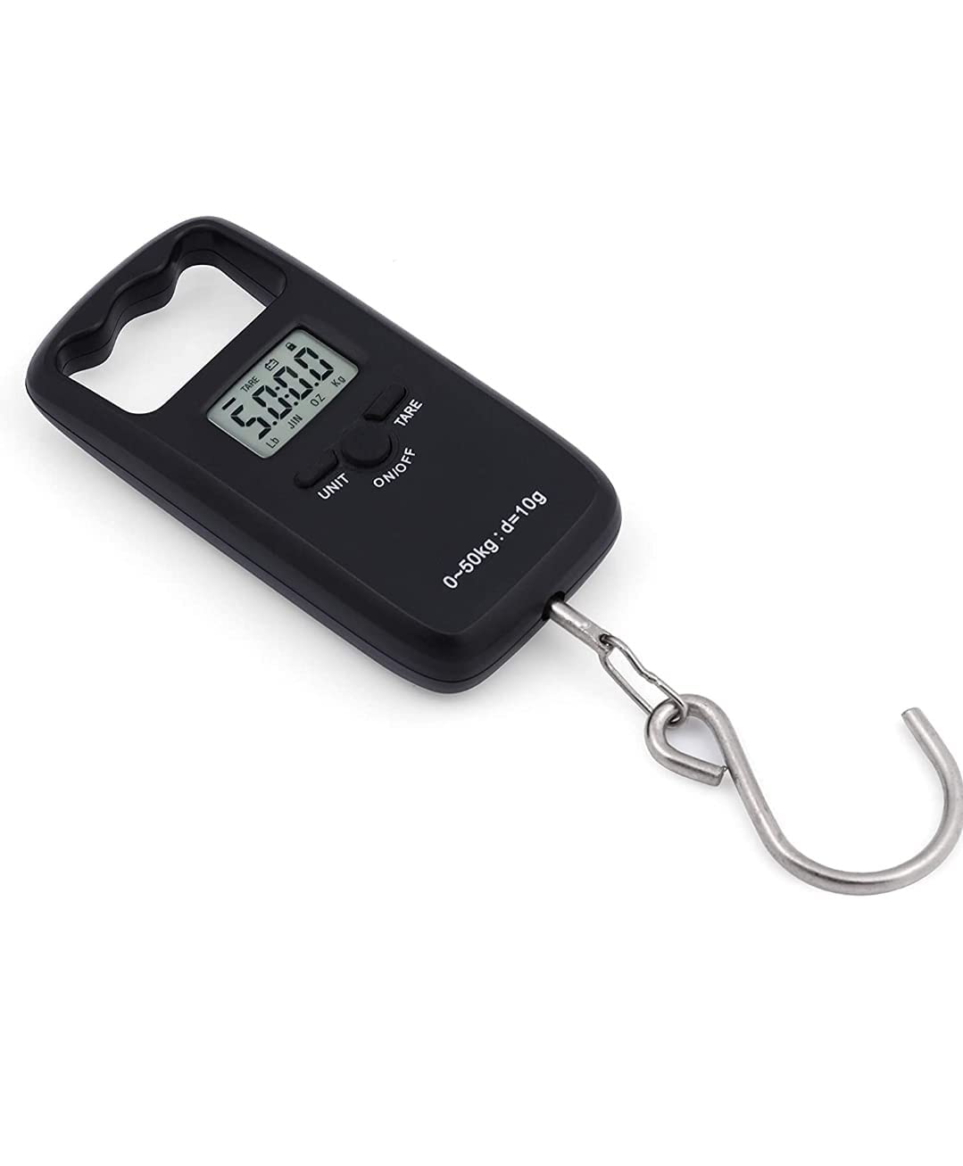 CPEX Electronic Digital Hanging Stainless Steel Hook Luggage Portable Scale For Home & Kitchen, Industrial Fishing Factory Use Capacity 50Kg Luggage Weight Machine-image-47