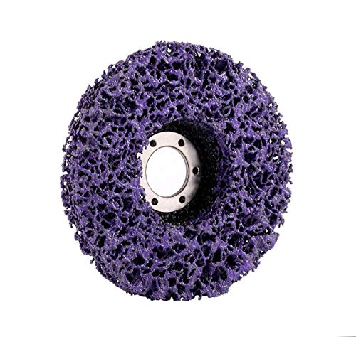 DUROPEAK 5Pack- 4-1/2" x 7/8" Strip&Clean Discs For Angle Grinders-Removes Rust,Strips Paint,Cleans Welds