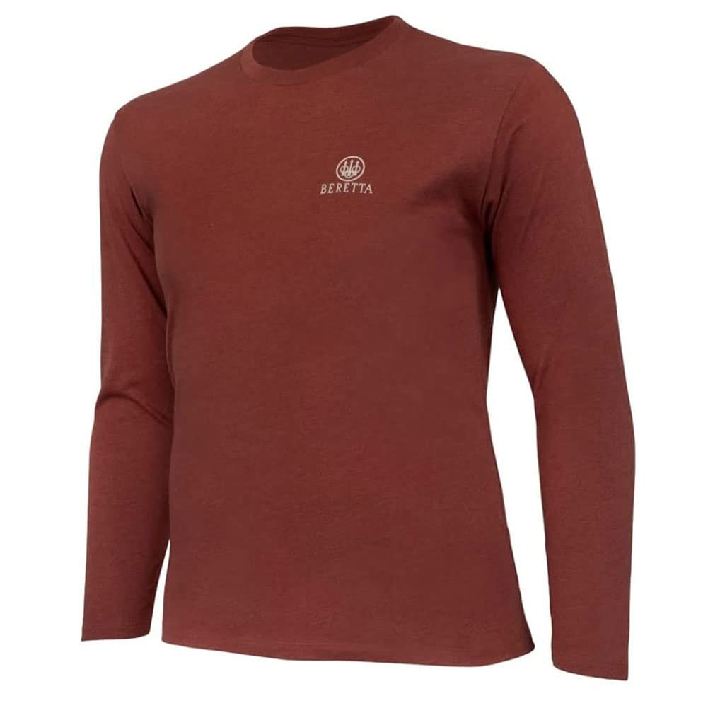 BerettaMen's 500 Years Classic Fit Soft Jersey Cotton Long-Sleeved T-Shirt