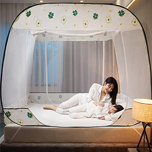 Moustiquaire pliable portable grand format avec mailles denses