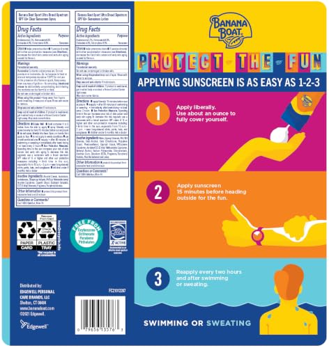 Banana Boat Sport SPF 50 Sunscreen Triple Pack, 8 oz each (Pack of 3) - image 7