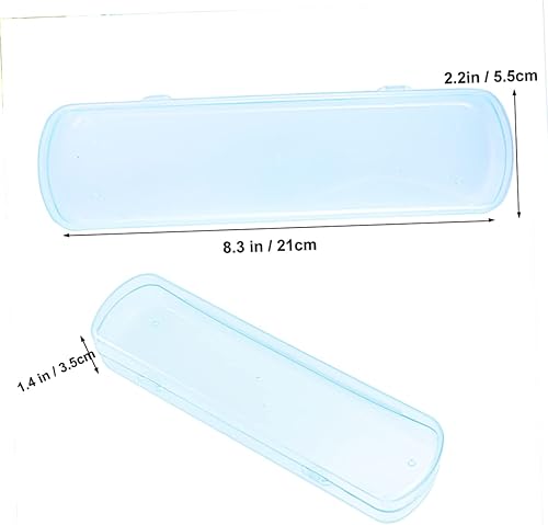 Miniatura 4 de Caja organizadora de plástico, soportes para cepillos de dientes para viaje, estuche para cepillos de dientes, estuche de viaje, caja de