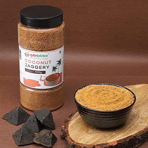 Image of Nutriplato-enriching lives Coconut Jaggery Powder, 700 g