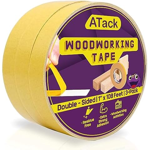 ATack Double-Sided Woodworking Tape Cover