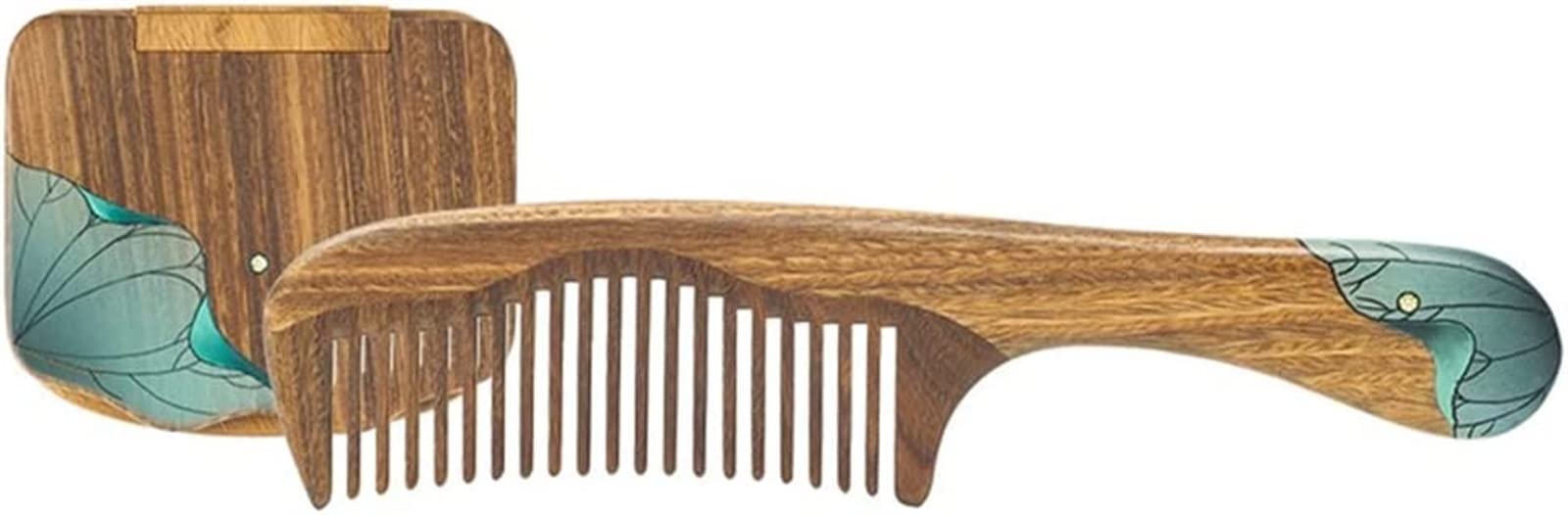 TATSENComb Mirror Set Gift Box Yuhe Home Portable Massage Comb Long Hair Short Hair Personal Gift Hair Care Hair Care Comb