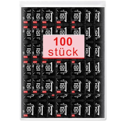 Preservativos (100 Unidades)   Preservativos Para Hombre   Sensación Natural   Preservativo Extrafinos Para Una Sensación Intensa Durante El Acto Sexual   Ancho 53 mm   Preservativo Para Hombre