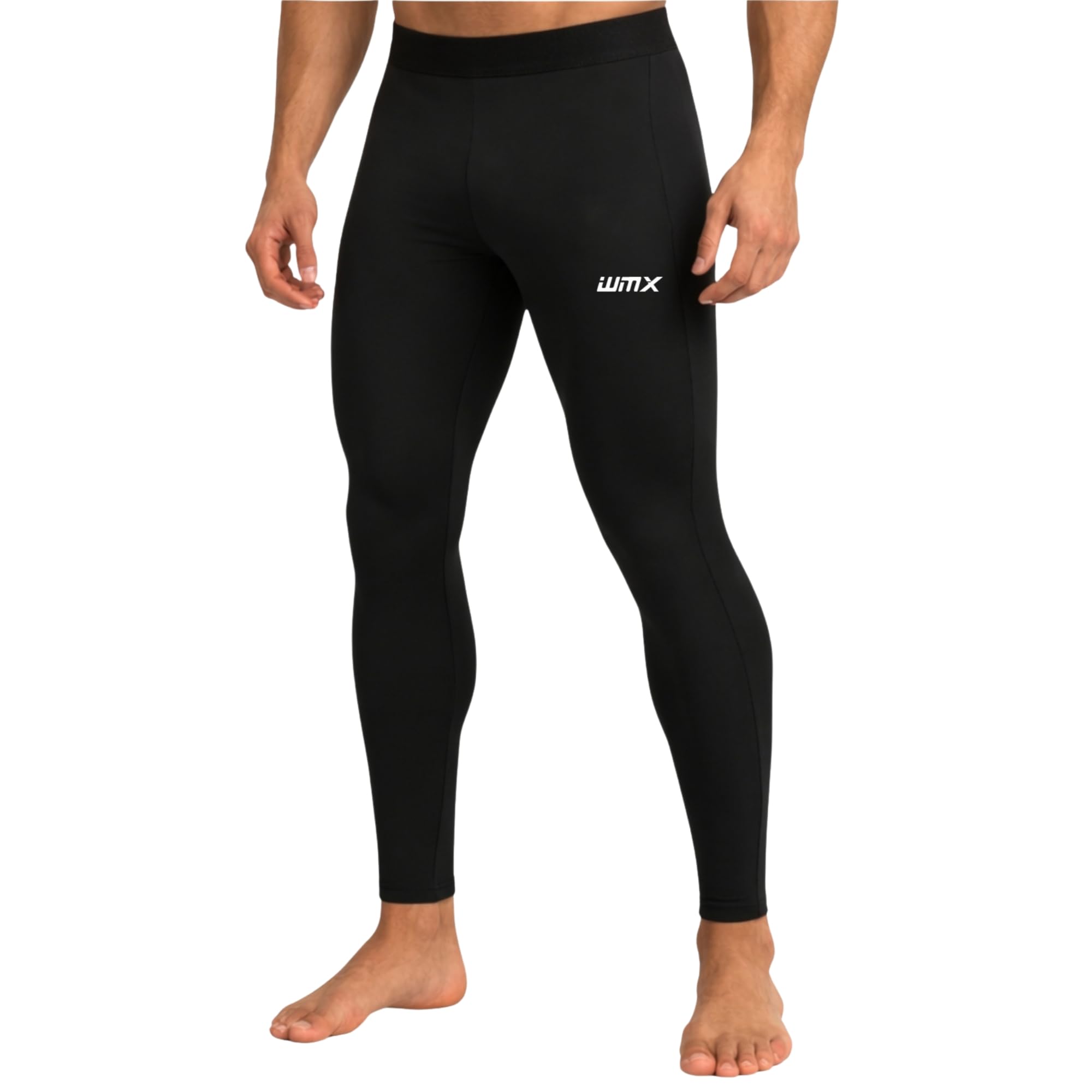 wmx Unisex Athletic Fit Leggings Sports/Fitness/Yoga/Gym Compression Lycra Skin Wear Full Tights Plain Lower/Pant-picture-13