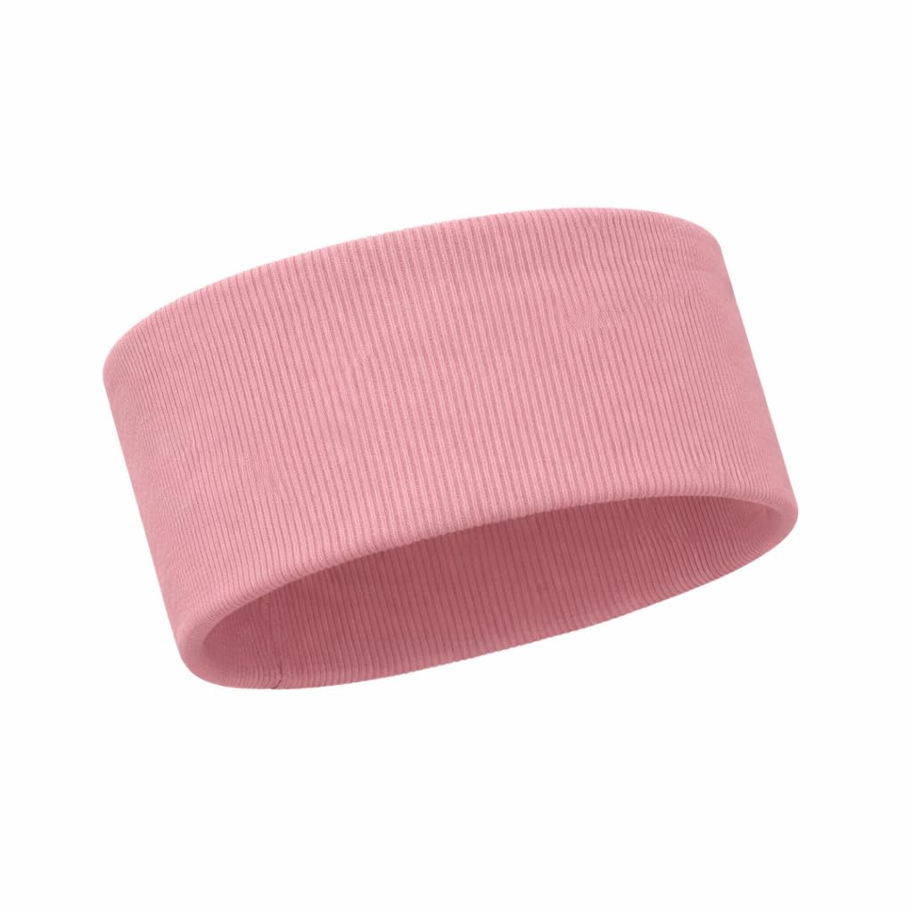Bubalove - Stirnband kinder mädchen - Handgenähte Stirnbänder - Baby Haarband Baumwolle - schweißband für herbst und winter - 2-12 jahre - 1 Stück - Pfingstrose