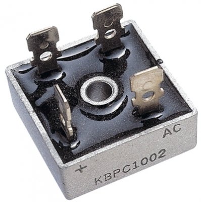 Metall BrĂĽckengleichrichter 25A max 560V KBPC2508