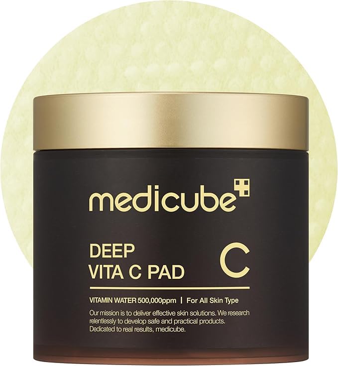 MEDICUBE Deep Vita C Pad 70 Pads (150 g), Yellow