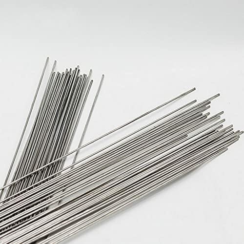20 Stück 50cm Edelstahl Federdraht Hartdraht gerade 0,2-3mm Durchmesser für DIY Basteln Schmuckherstellung(2MM)