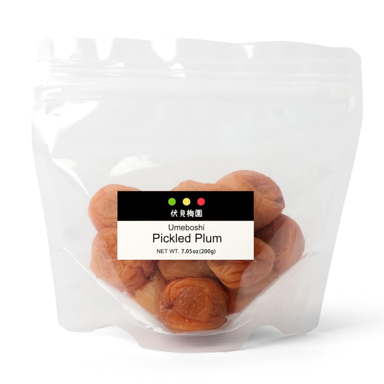 Fushimi Plum Garden: Umeboshi White dried plums, 200g, citric acid, 20% salt, natural flavor, Benei Fukui, Sour