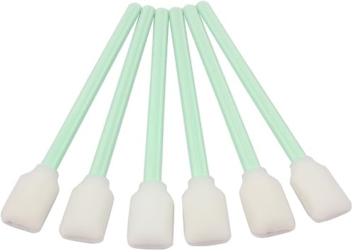 Miniatura 6 de LOVEDAY 100pc 5.1 "Square Rectángulo Espuma Limpieza Hisopos Palillos para Solvente Formato Impresora de Inyección de Tinta Roland Equipo Óptico