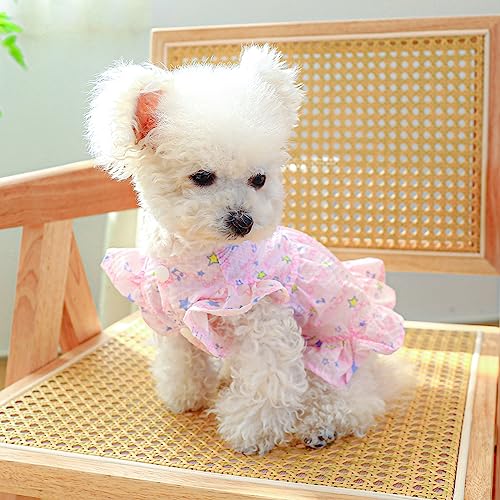 Disfraz para perro vestido de cumpleaños talla M miniatura 6
