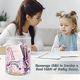 Acrylic Piggy Bank, Transparent Money Box, Break to Open, for Saving Cash or Coins - Image 4