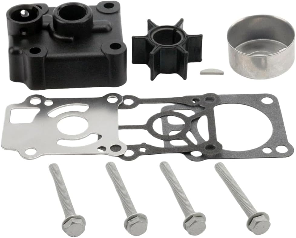 Water Pump Repair Service Kit with Housing Compatible with Automotive Motorcycle Parts 25 30 35 40 for Part Number 361-87322-0 36187320 36187320M 36187322 36187322M