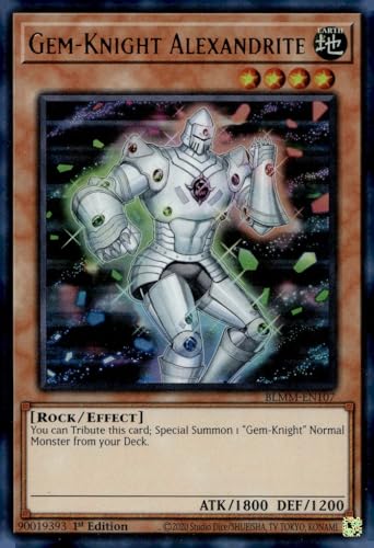Gem-Knight Alexandrite - BLMM-EN107 - Ultra Rare - 1st Edition