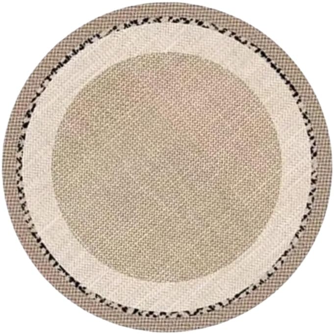 Tapis rond antidérapant de 140 cm pour protéger le sol de votre cuisine