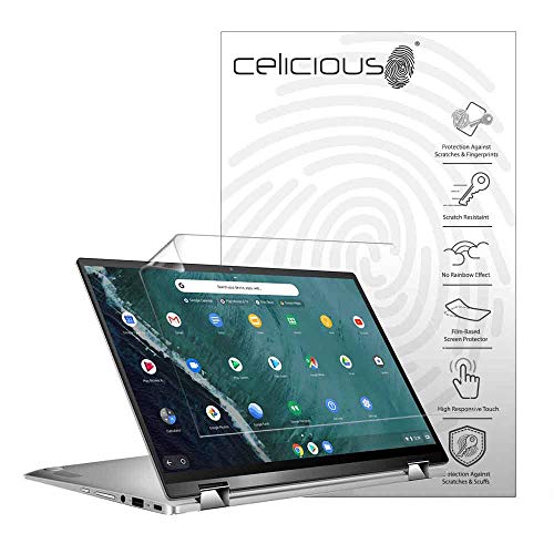 Preisvergleich Produktbild Celicious Vivid Plus Leichte, entspiegelte Bildschirmschutzfolie kompatibel mit dem ASUS Chromebook Flip C434 [2er Pack]