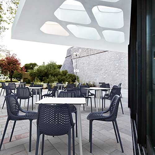 Compamia Air Outdoor Patio Dining Chair In Dark Gray (Set Of 2) #TOP5