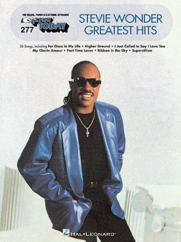 EZ PLAY TODAY VOLUME 277 STEVIE WONDER GREATEST HITS PF BK